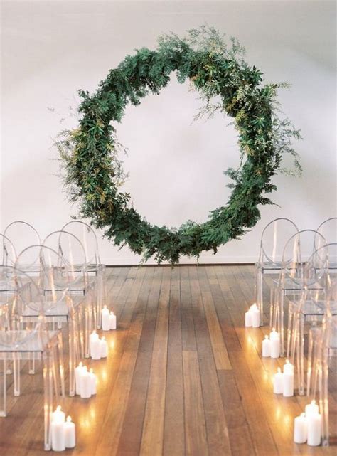 Top 20 Pretty Circular Wedding Arches For 2018 Trends Emmalovesweddings