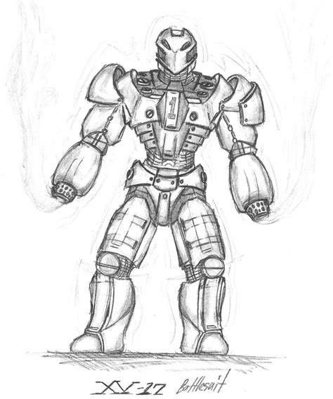 Awesome Robot Drawing At Getdrawings Free Download