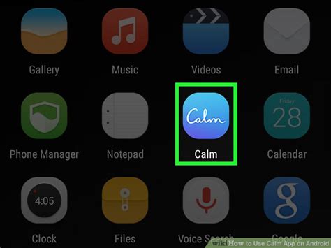 Calm is a leading app for meditation and sleep. How to Use Calm App on Android (with Pictures) - wikiHow
