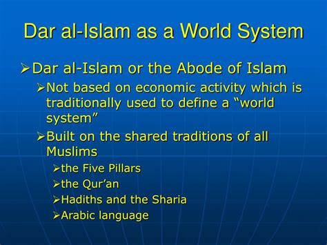 Ppt Dar Al Islam Powerpoint Presentation Free Download Id1127915