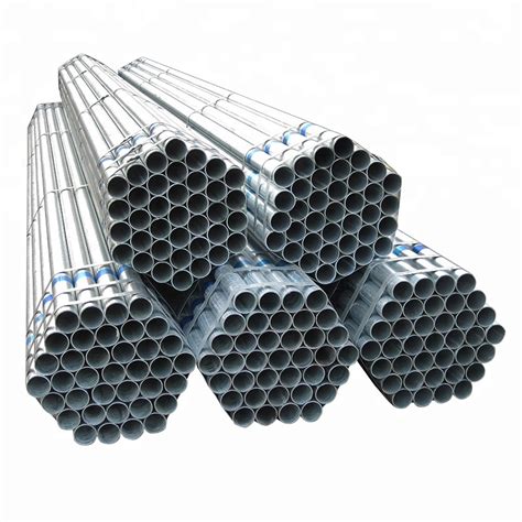 Hot Dip Galvanized Round Steel Pipe For Construction Galvanized Steel Pipe
