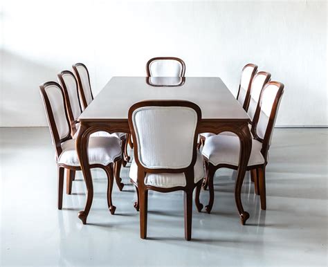 Restaurant tables manufacturer, restaurant tables supplier in delhi, noida, gurgaon, delhi ncr, paradise furniture is providing best quality restaurant tables in india. Anglo-Indian Teakwood Dining Table with 8 Chairs - The Past Perfect Collection