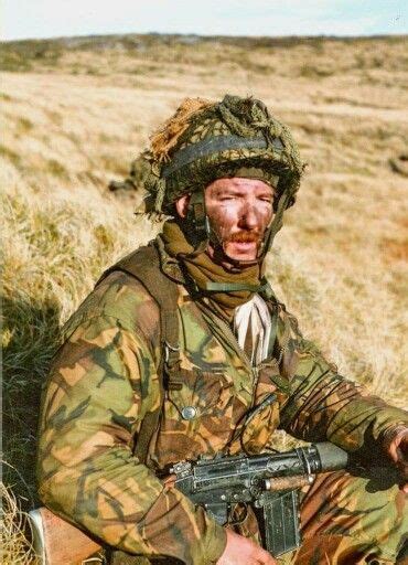 British Paratrooper The Falklands War British Army Uniform British