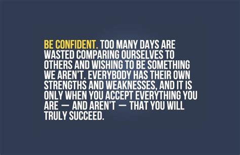 Be Confident Confidence Quotes Inspiration Pinterest