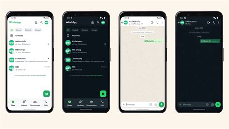 More Images Of Whatsapps Redesigned Ui Leak Sammobile