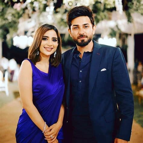 In Pictures Saboor Aly And Ali Ansari Get Engaged In An Intimate
