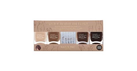 Nude Nail Polishes Nails Inc Everybody In Love Nail Polish Set With Stickers Nude Nail