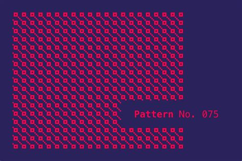 100 Pixel Patterns Pixel Pattern Pixel Pattern