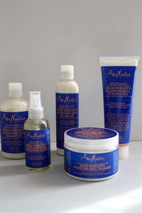 Hair Porosity 101 Shea Moisture High Low Porosity Collection Review