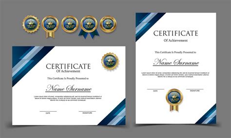 Certificate Template Vector Art Icons And Graphics For Free Download