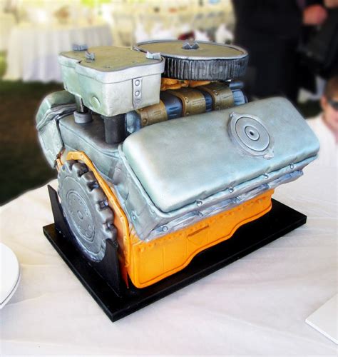 Servos, gyros & control systems. Car grooms Cake for Men | Car Engine Grooms Cake (aka the ...