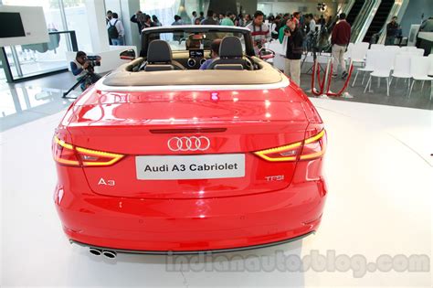 Audi A3 Cabriolet Rear Launched
