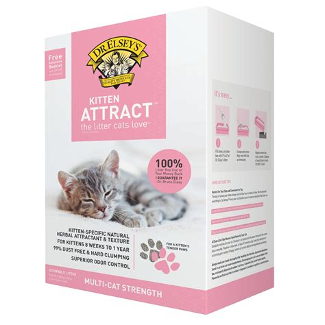 That's because hypoallergenic cat breeds produce low levels of cat allergens. Precious Cat Dr. Elsey's Kitten Attract Scoopable Cat ...