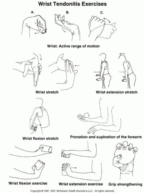 Wrist Exercises Mobilityexercises Wrist Exercises Hand Therapy