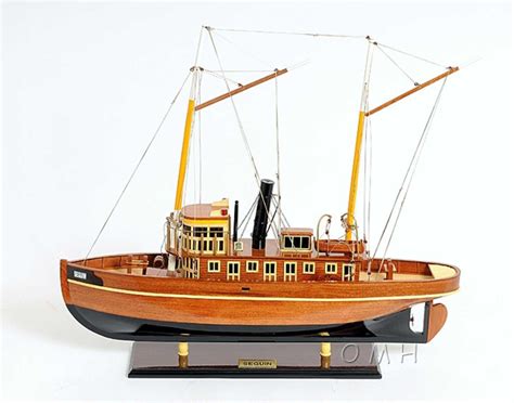 Model Ship Seguin Tug Boat Ebay