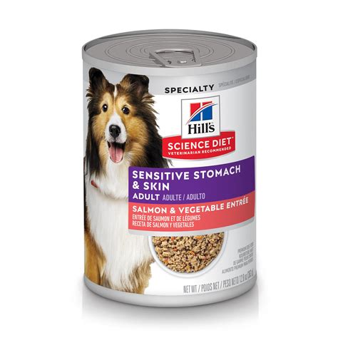 It's also packed with all the right vitamins, minerals, and antioxidants. Hill's Science Diet Sensitive Stomach & Skin Adult Dog ...