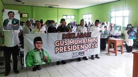 Guru Sekolah Swasta Di Ciamis Dukung Cak Imin Jadi Calon Presiden 2024