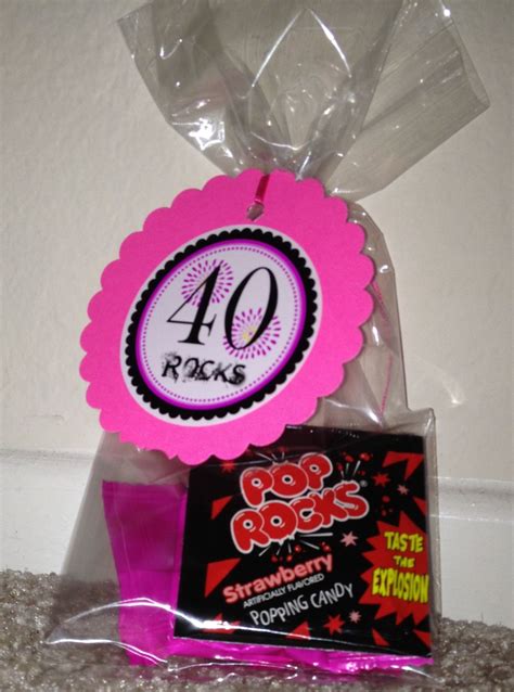 Rainbow birthday party thriving parents. 40th Birthday Gift Bags | She's crafty! | Pinterest ...