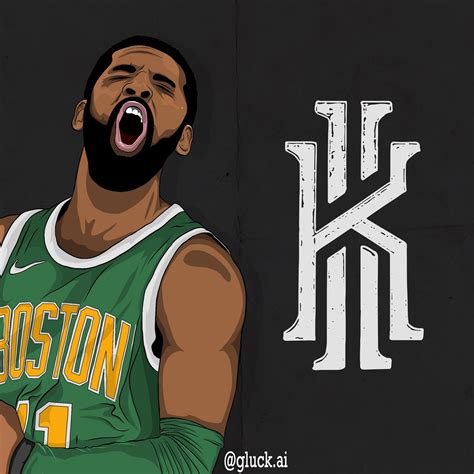 Kyrie Irving Cartoon Drawings Of Kevin Durant Hd Png Download 750x570