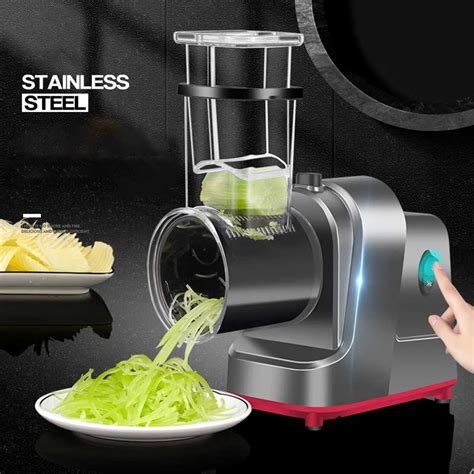 Full Automatic Vegetable Slicer Electric Vegetable Cutter Multi
