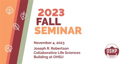 2023 Oshp Fall Seminar