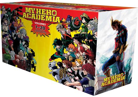 Box Set My Hero Academia Volumes 1 20 Kohei Horikoshi