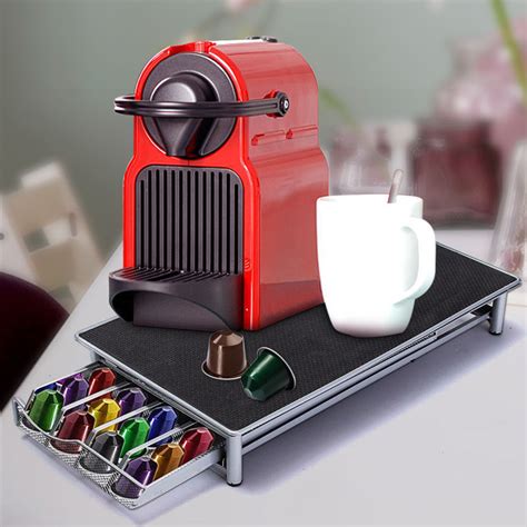 40 Pod Coffee Capsules Holder Rack Pod Storage Drawer Rack Organizer