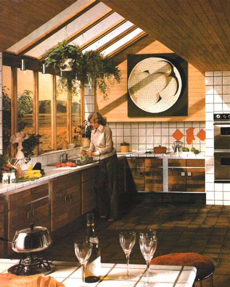 Vintage 80's home decorating trends. 1980s Kitchen Decor | 70s home decor, Interior design ...