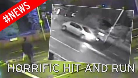 Shocking Hit And Run Footage Shows Pedestrian Being Flung Into The Air