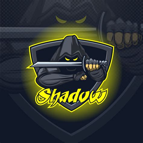 Shadow Assassin Logo Mascot Esport Team Or Print On T Shirt 17632637