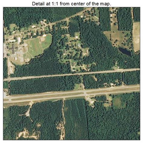 Aerial Photography Map Of New Augusta Ms Mississippi