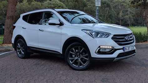 Hyundai Santa Fe Active X 2017 Review Weekend Test Carsguide