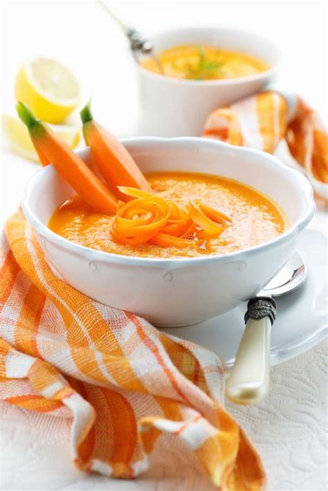 Vegetarian Soup Puree Stock Image Image Of Spoon Fruit 60752921
