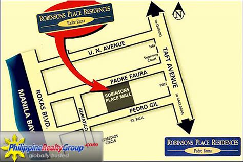 robinsons place residences manila city metro manila philippine realty group