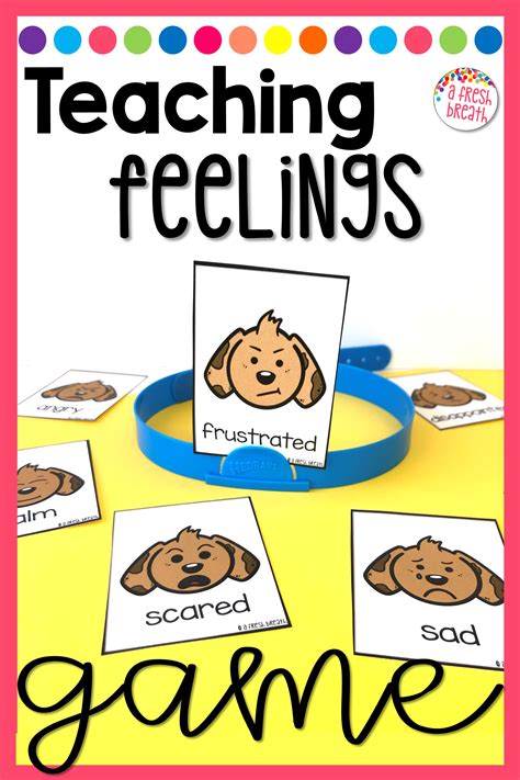 Teaching Feelings Game in 2021 | Teach feelings, Feelings ...