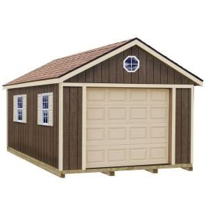 Perfect for an all purpose structure, this 20′ x 20′ garage sip kit will suit. Best Barns Sierra 12 ft. x 20 ft. Wood Garage Kit with ...
