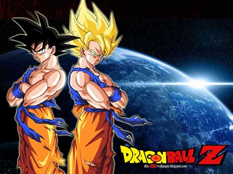 Download dragonball z desktop hd wallpapers and dragonball z background images in hd and widescreen high quality resolutions for free, page well since i did all the forms of goku, (though i skipped super saiyan 2) might as well do super saiyan 4 as well. Son Goku : Normal Mode and Super Saiyan | DBZ Wallpapers
