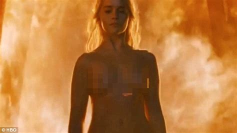 Game Of Thrones Emilia Clarke Relied On Alcohol To Shoot THAT Naked Scene Daily Mail Online
