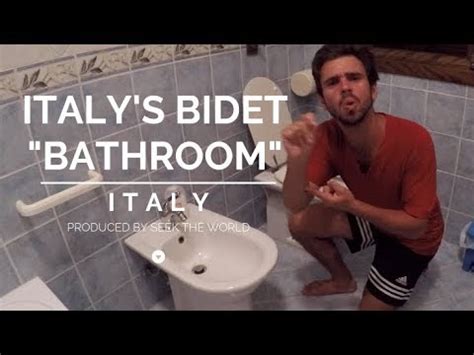 Italy S Bidet Cleaning Yourself After Using The Toilet YouTube