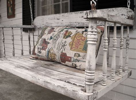 Homemade Vintage Benches Vintage Porch Swings Vintage Porch Porch Swing