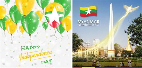 Where are you off to on this special holiday? 70th Independence Day to be Celebrated In Myanmar