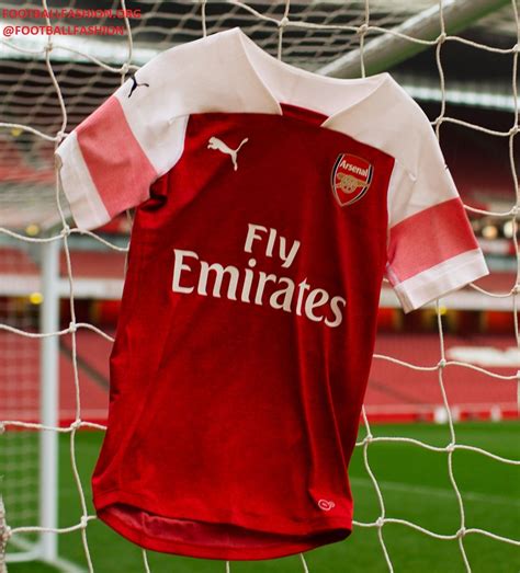 Arsenal Fc 201819 Puma Home Kit Football Fashionorg
