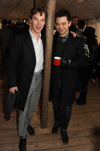 benedict cumberbatch and dominic cooper attend the ‘bally celebrates 60 years of conquering