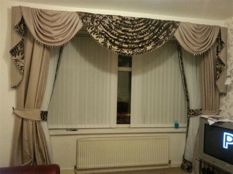 Stunning Swags And Tails With Double Curtains Swag Curtains Girls