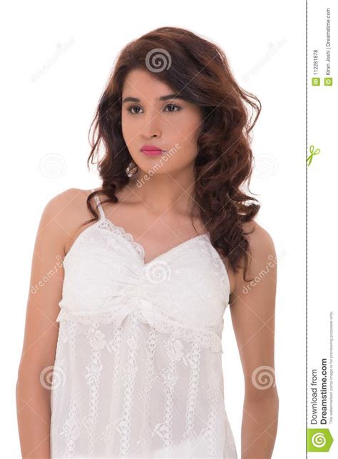 Fashion Attitude Girl With The Front Pose Stock Photo Image Of Style