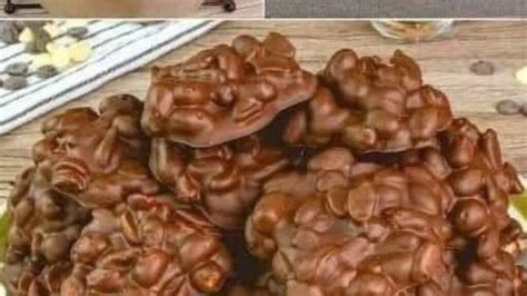 CHOCOLATE PECAN TURTLE CLUSTER Viral Recipes