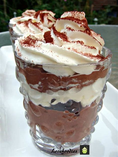 Dreamy Chocolate Trifle Lovefoodies