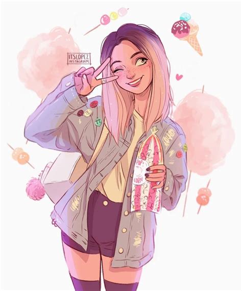 Cartoon Instagram Girly Cute Profile Pictures Koplo Png
