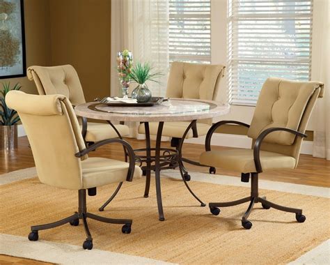 Dining Room Chairs With Wheels 11