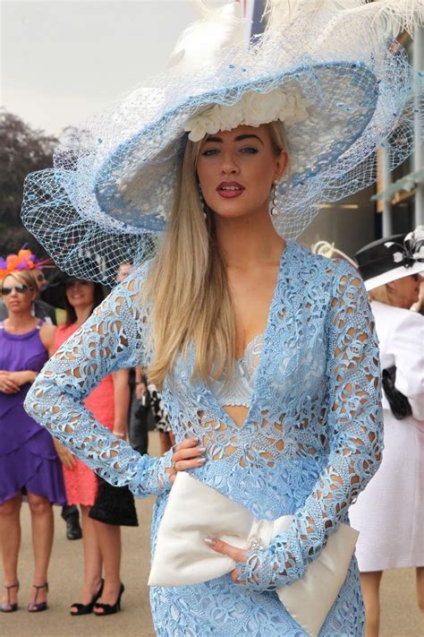 Stunning Outfit On Lady At Ascot 2014 Derby Outfits Royal Ascot